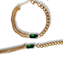 Load image into Gallery viewer, Emerald bracelet
